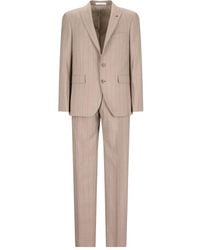 Tagliatore - Pinstripe-Pattern Single-Breasted Suit - Lyst