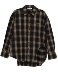 The Attico - Check Shirt - Lyst