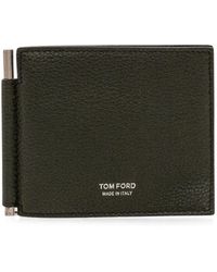 Tom Ford - Money-Clip Leather Wallet - Lyst