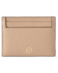 Mulberry - Logo-Stamp Leather Cardholder - Lyst