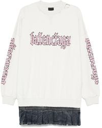Balenciaga - Dress With A 'Vintage' Effect - Lyst