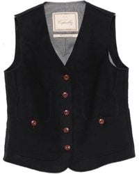 Capalbio - Arno D Button-Up Gilet - Lyst