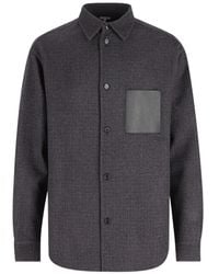 Loewe - Leather-Pocket Jacket - Lyst