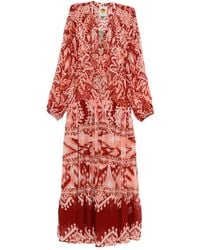 FARM Rio - Robe Longue À Imprimé Tropical - Lyst