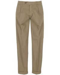 Re-hash - Pleated Turn-Up Trousers - Lyst
