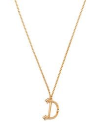 Emanuele Bicocchi - D Alphabet-Pendant Necklace - Lyst