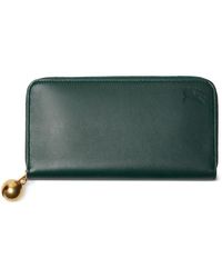 Burberry - Ekd Bell-charm Leather Wallet - Lyst