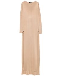 Tom Ford - Long-Sleeve Side-Slit Gown - Lyst