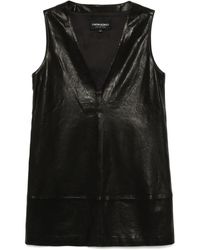 Cynthia Rowley - Downtown Kleid Aus Leder - Lyst