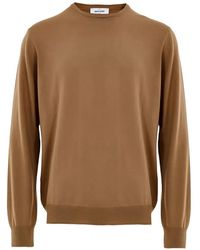 Gran Sasso - Crew-Neck Wool Sweater - Lyst
