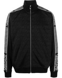 Versace - オールオーバーパターン トラックジャケット - Lyst