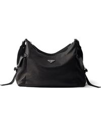 Prada - Explore Leather Shoulder Bag - Lyst