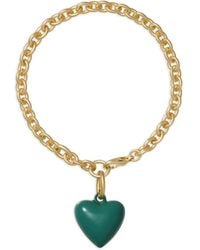 Roxanne Assoulin - The Mini Puffy Heart-Charm Bracelet - Lyst