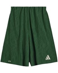 adidas - X Arte Antwerp Logo-Embroidered Lace Football Shorts - Lyst