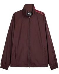 Y-3 - Logo-Print Zip-Up Jacket - Lyst