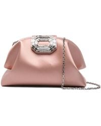 AMINA MUADDI - Bolso de mano Camelia con detalles - Lyst