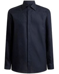 Etro - Chemise Jacquard En Coton À Motif Médaillon - Lyst
