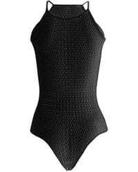 Wolford - Net Daisy Body - Lyst