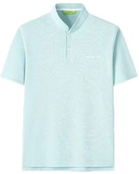 Shanghai Tang - Horse-Motif Mandarin Polo Shirt - Lyst