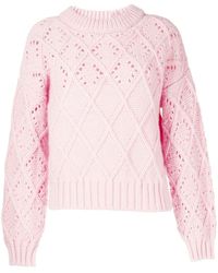 Pringle of Scotland - Pullover mit Rautenmuster - Lyst