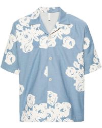 sunflower - Cayo Floral-embroidery Shirt - Lyst