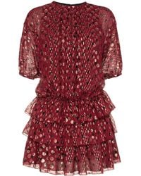 Saint Laurent - Polka Dot Dress - Lyst