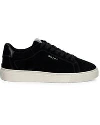 GANT - Mc Julien Suede Logo-Print Sneakers - Lyst