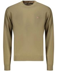 Napapijri - Pullover Mit Logo-Patch - Lyst
