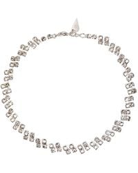 forte_forte - Crystal-Embellished Heart-Charm Necklace - Lyst