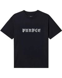 Purple Brand - T-Shirt Mit Logo-Print - Lyst