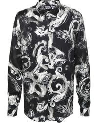 Versace - Hemd mit barockem Muster - Lyst