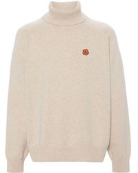 KENZO - Boke Flower Wool Sweater With Motif - Lyst