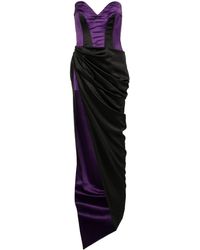 MITILIANE COUTURE - Robe Longue À Design Asymétrique - Lyst