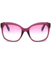 adidas - Matte-Finish Geometric-Frame Sunglasses - Lyst