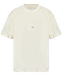Roa - Katoenen T-shirt Met Logoprint - Lyst