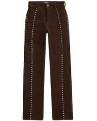 Polo Ralph Lauren - Stud-Embellished Corduroy Trousers - Lyst