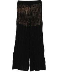 Liu Jo - Cotton Trousers - Lyst
