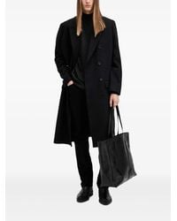 AllSaints - Trui Met Hoge Hals En Logodetail - Lyst