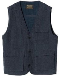Maharishi - Sashiko-Stitch Utility Vest - Lyst