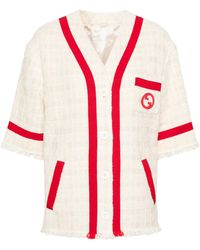 Gucci - Bouclé Bomberjack Met Gg-Logo - Lyst