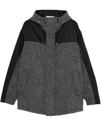 Iceberg - Giacca Con Design A Inserti E Cappuccio - Lyst