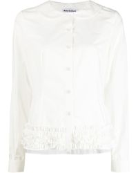 Molly Goddard - Blouse Met Ruches - Lyst