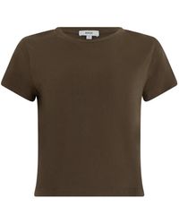 Agolde - T-Shirt Adine À Col Ras Du Cou - Lyst