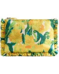 La DoubleJ - Floral-Print Clutch Bag - Lyst