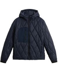Woolrich - Diamond-Pattern Jacket - Lyst