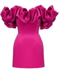 POST MERIDIEM - Meringue Mini Dress - Lyst