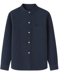 Commas - Chemise À Col Montant - Lyst