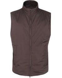 Herno - Zip-Up Gilet - Lyst