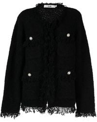 B+ AB - Vest Met Franje Afwerking - Lyst