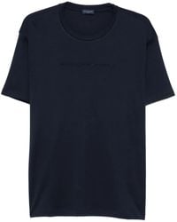 Paul & Shark - Embroidered Crew-Neck T-Shirt - Lyst